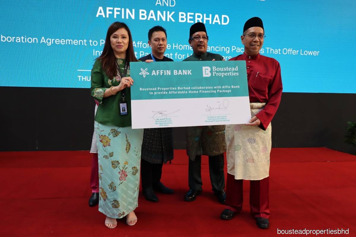The Home Step Fast/-i campaign signing ceremony between Boustead Properties and Affin Bank was held on Thursday, June 30, 2022 in Petaling Jaya, Selangor.